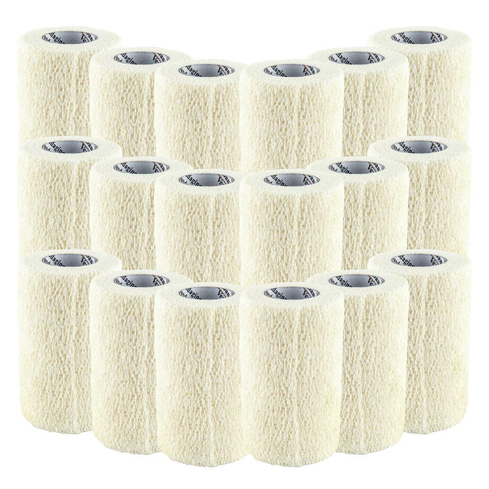 3M Vetrap Bandage, 4" - White 18 Pack 