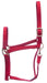 Triple E Nylon Draft Halter, Large (2000-2400 lb) - Red  