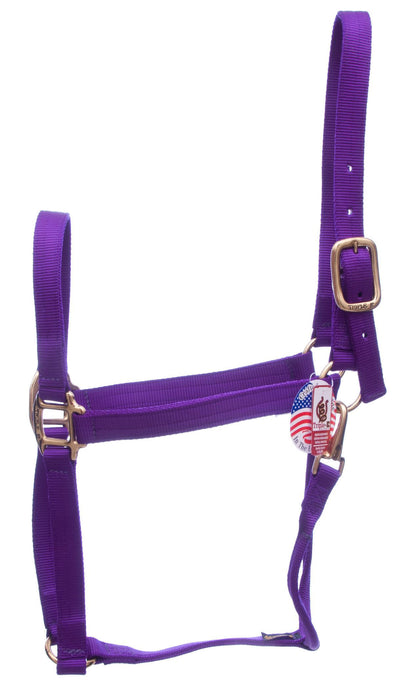 Triple E Nylon Draft Halter, Large (2000-2400 lb) - Purple  