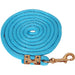 Triple E Mini Poly Horse Lead Rope w/ Bolt Snap, 7" - Turquoise  