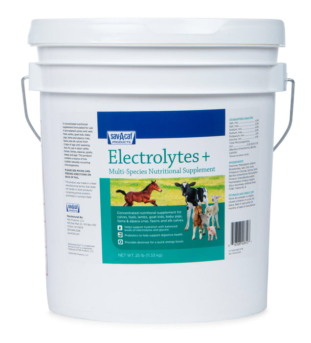 Sav-A-Caf Electrolytes Plus - Sav-A-Caf Electrolytes Plus, 25 lb  