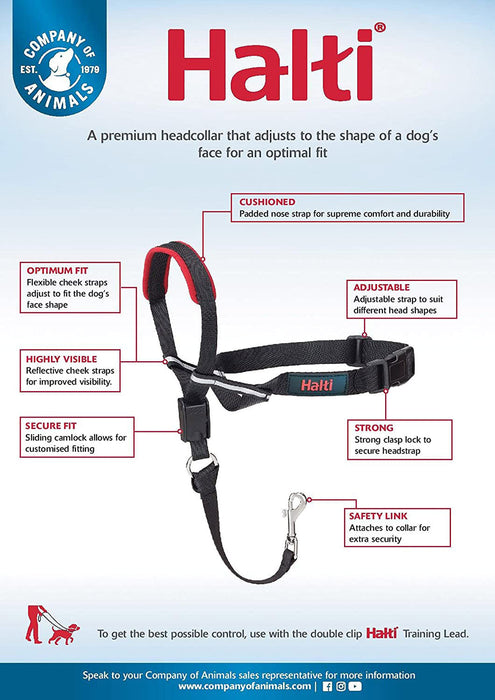 Halti OptiFit Headcollar - Small OptiFit Headcollar  