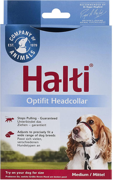 Halti OptiFit Headcollar - Medium OptiFit Headcollar  