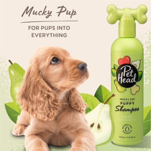 Pet Head Mucky Puppy Shampoo, 16oz - N 16oz Pear