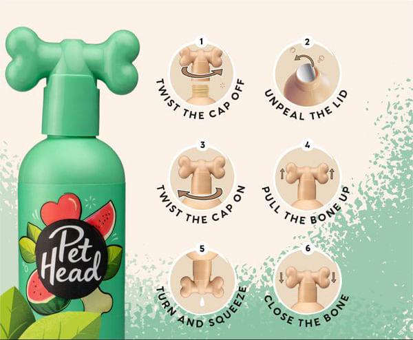 Pet Head Furtastic Shampoo 16oz - N 16oz Watermelon