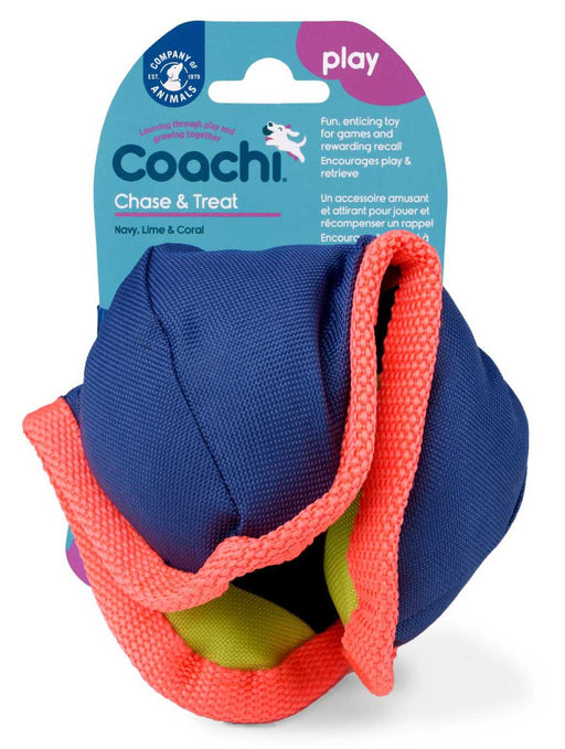 Coachi Chase & Treat Navy, Lime & Coral - Navy/Lime/Coral  