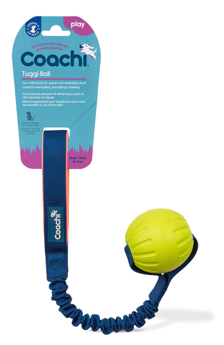 Coachi Tuggi Ball Navy, Coral & Lime - Coral/Lime  