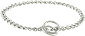 Chrome Choke Chains - 2.5 mm, Small Chain Dog Collar, 16" (up to 30 lbs)  