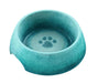 Paw Print Reactive Bowl - Paw Print Reactive Bowl, Md, 2.5 Cup, Teal  