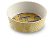 Safari Pet Bowl - Safari Pet Bowl, Yel/Zebra, Md, 4 Cup  