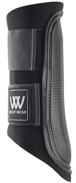 Toklat Woof Wear Sport Brushing Boots, Large - Black/Black  