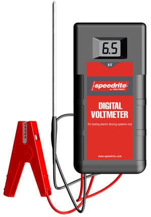 Speedrite Digital Voltmeter -   