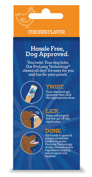 Twist & Lick Oral Gel for Dogs, Chicken - Chicken Chicken 