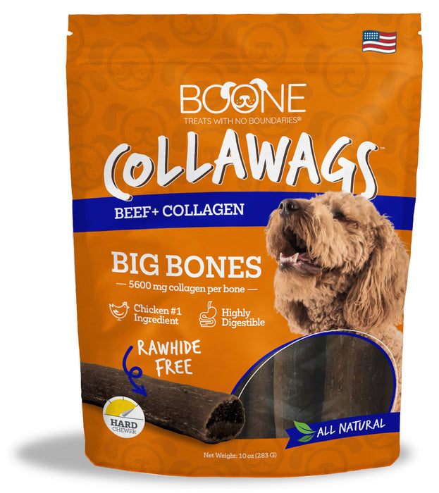 Collawags Large Bones, Beef Flavor - Beef Beef 