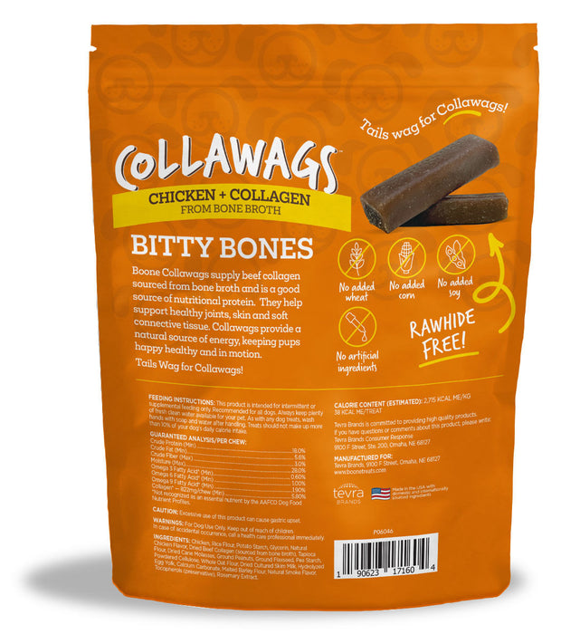 Collawags Bitty Bones, Chicken Flavor - Chicken Chicken 