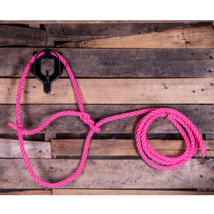  Troyer's Poly Cow Halter - Hot Pink  