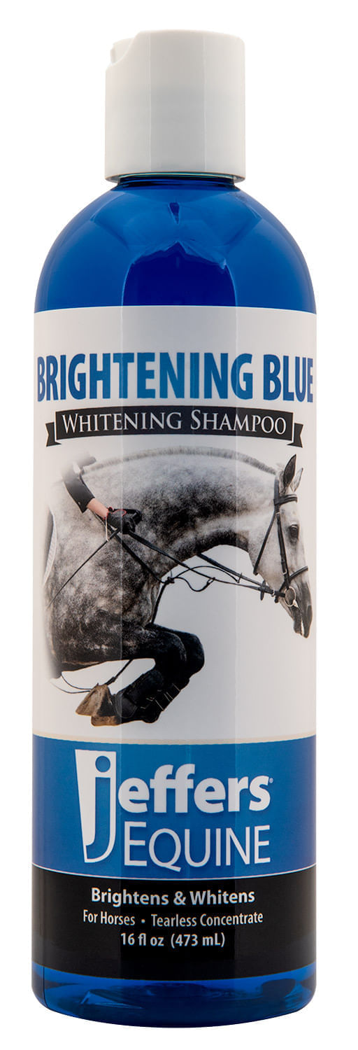 Brightening Blue Shampoo for Horses - Brightening Blue Shampoo, 16 oz  