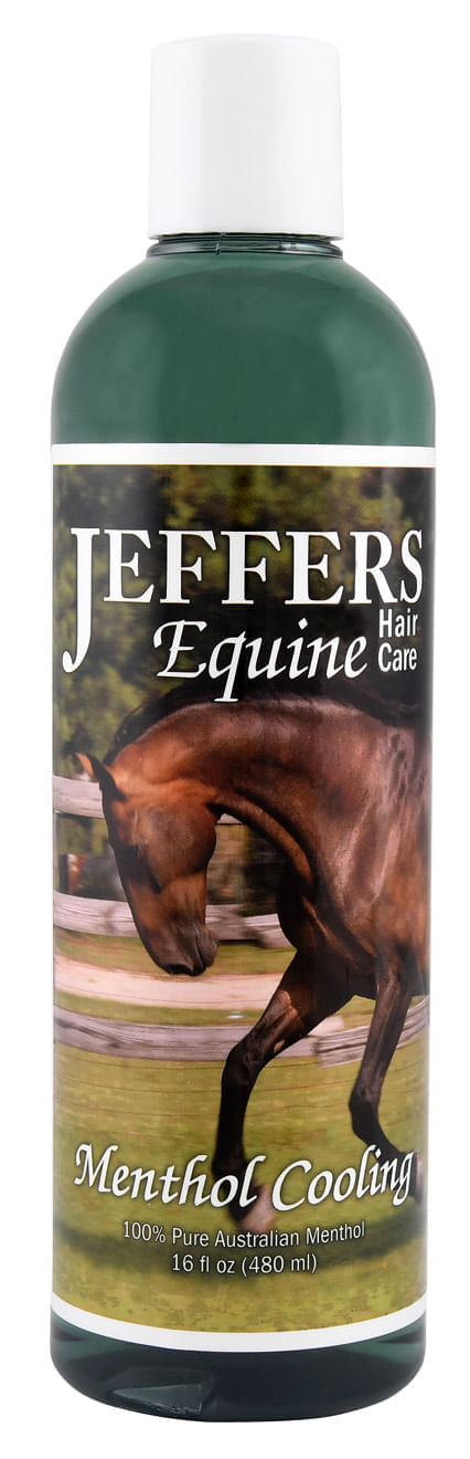 Menthol Cooling Shampoo for Horses - Jeffers Menthol Cooling Shampoo, 16 oz  