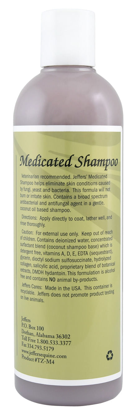 Jeffers Medicated Shampoo - Jeffers Medicated Shampoo, 16 oz  