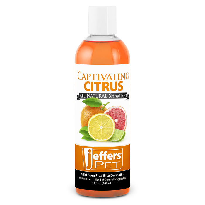 Jeffers Captivating Citrus Shampoo for Dogs and Cats