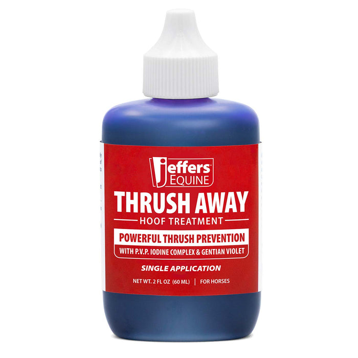 Jeffers Thrush Away Hoof Treatment for Thrush in Horses, 2 oz