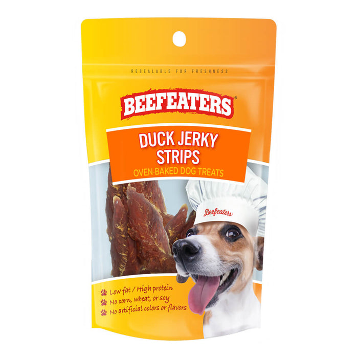 Beefeaters Duck Jerky Strips - 1.58 oz, Case of 12  