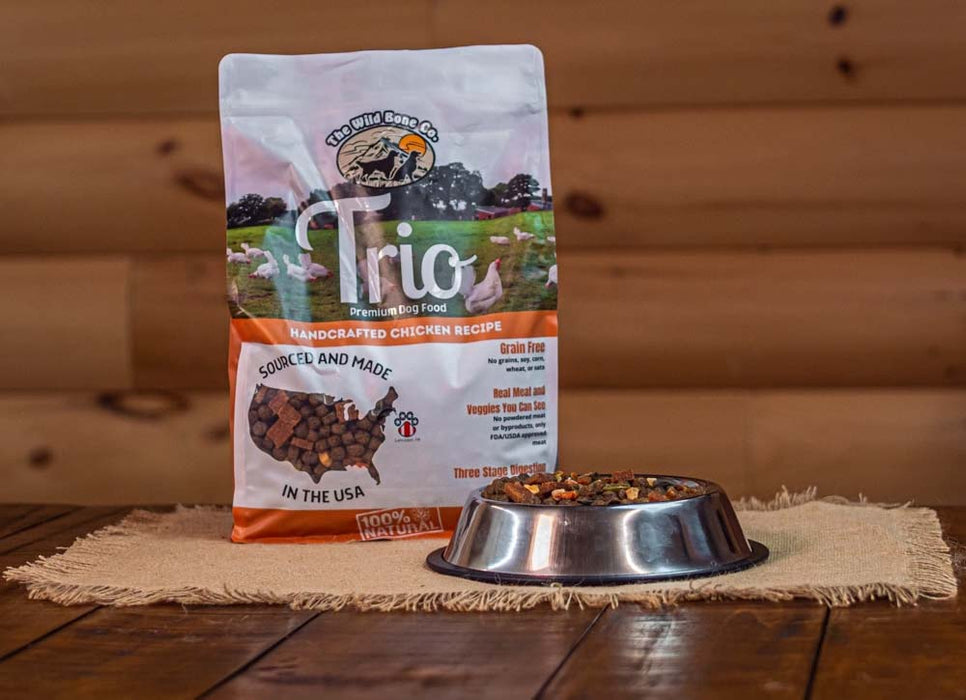 Trio Premium Dog Food, Chicken, 8 oz -   