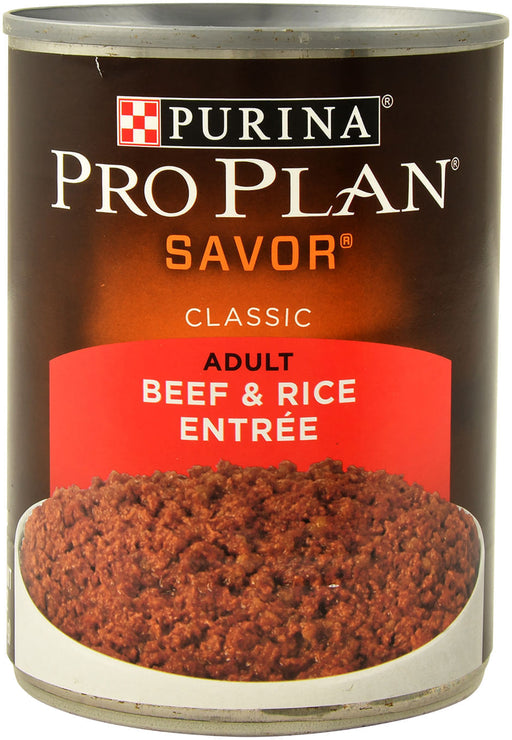 Pro Plan Savor Dog Food, Adult Chicken/Rice - Adult Beef/Rice  