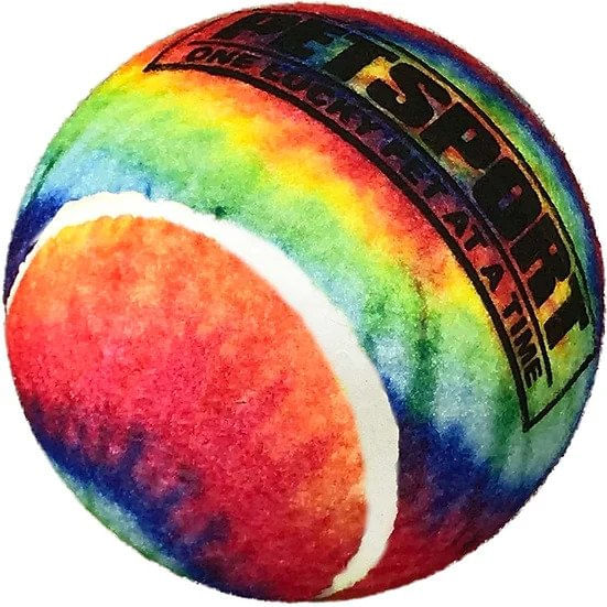 Tie-Dye Squeak Ball - Tie-Dye Squeak Ball, 4", 1 pk  