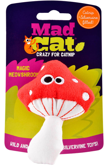 Magic Meowshroom Mad Cat Catnip Toy -   