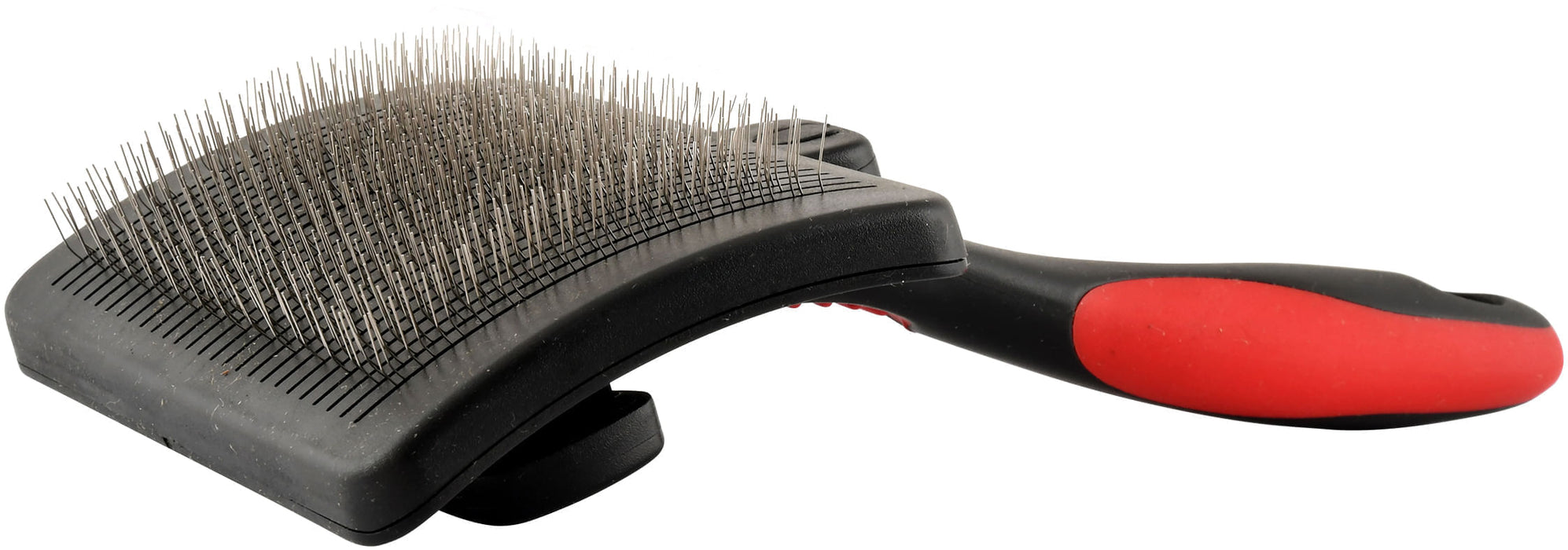 Jeffers Self-Cleaning Slicker Brush - Large Self-Cleaning Slicker Grooming Brush  