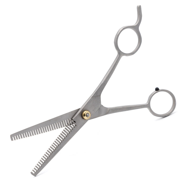 Tijeras para adelgazar el pelaje de mascotas Jeffers, 7" de largo