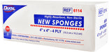 Gauze Sponges (Non Sterile) 4" x 4" - 4 ply 4" x 4" New Sponges, box of 200  