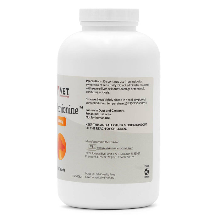 DL Methionine Tablets Urinary pH Support for Dogs & Cats