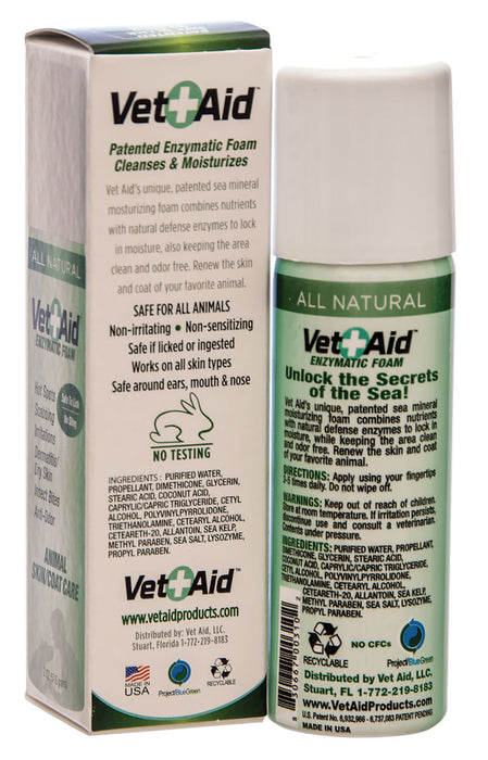 Vet-Aid Sea Salt Wound Foam, 2 oz - Vet-Aid Sea Salt Wound Foam, 2 oz  