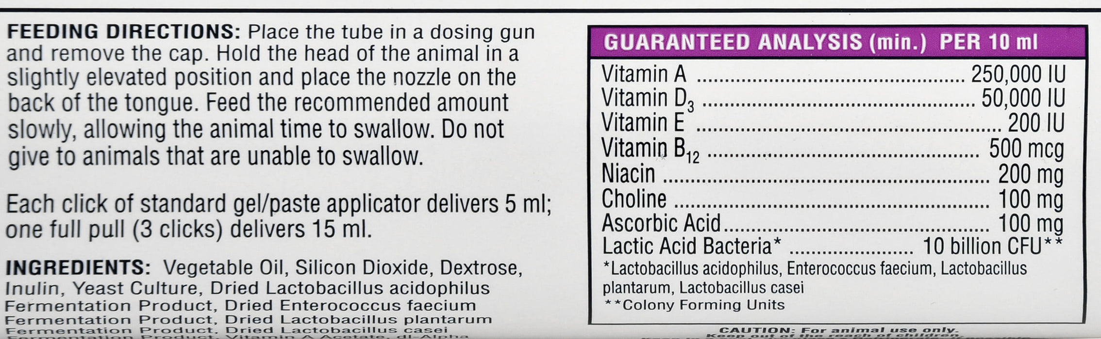 Probiotic Plus Paste - Probiotic Paste Plus 300cc  