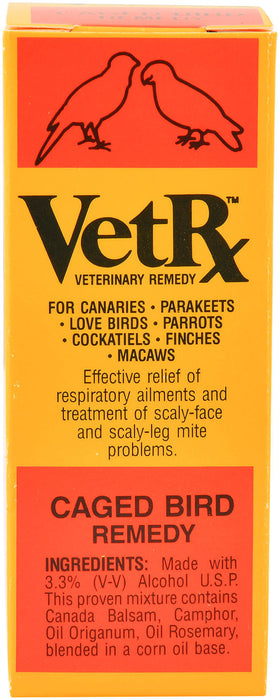 VetRx Caged Bird Remedy, 2 oz -   