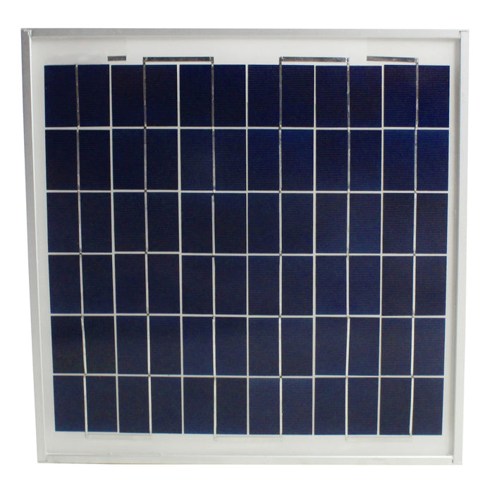 Solar Powered Gable Mount Ventilator, 13" -   