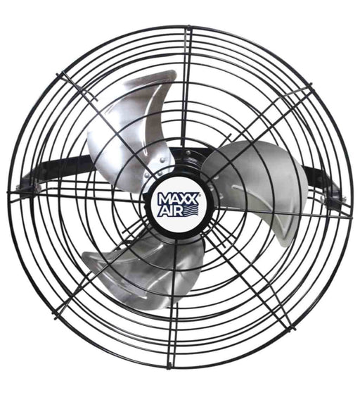 18" 1800 cfm High Velocity 3-Speed Wall Mount Fan -   