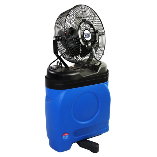 14" 3-Speed Misting Fan with 20 Gal. Tank - Blue 14" 