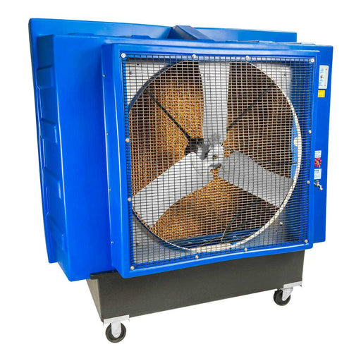 36" 1-Speed Evaporative Cooler for 2,600 Sq. Ft. - Blue 36" 