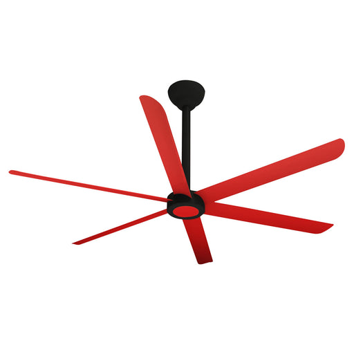 Maxx Air Indoor 6-Speed HVLS Ceiling Fan - Red  