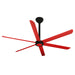 Maxx Air Indoor 6-Speed HVLS Ceiling Fan - Red  