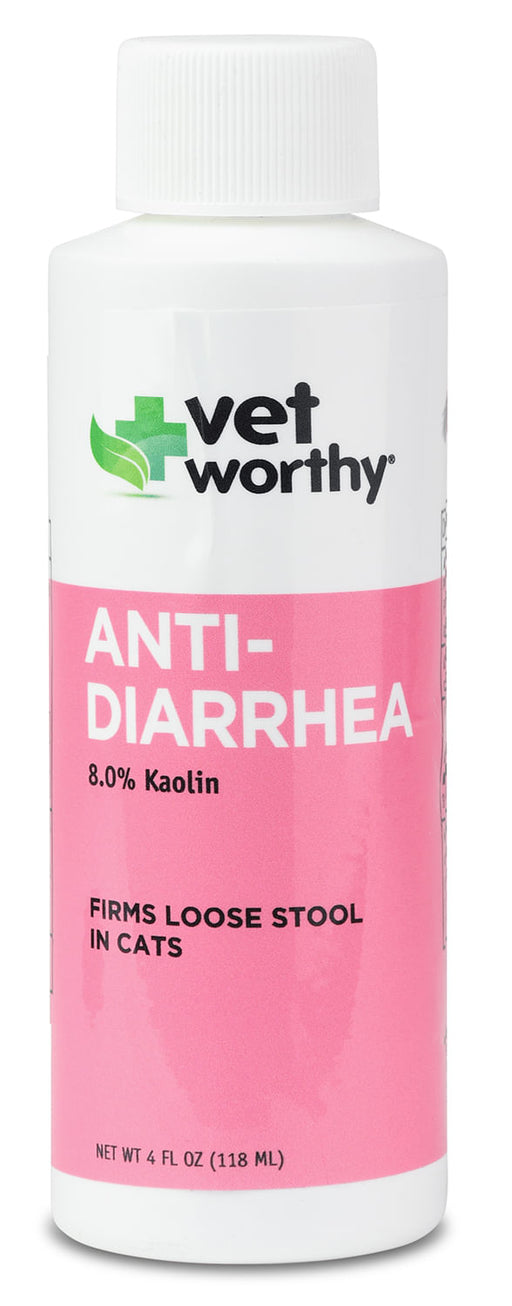 Vet Worthy Feline Anti-Diarrhea Liquid, 4 oz -   