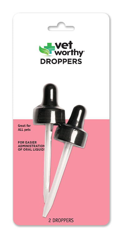 Vet Worthy Droppers, 2pk -   