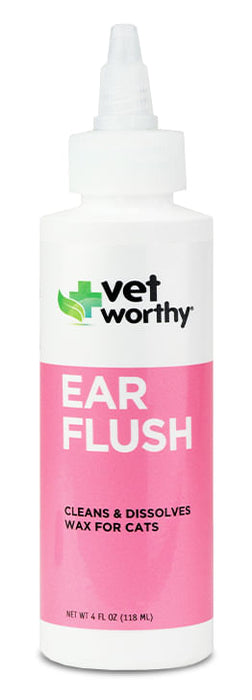 Vet Worthy Ear Flush for Cats, 4 oz -   