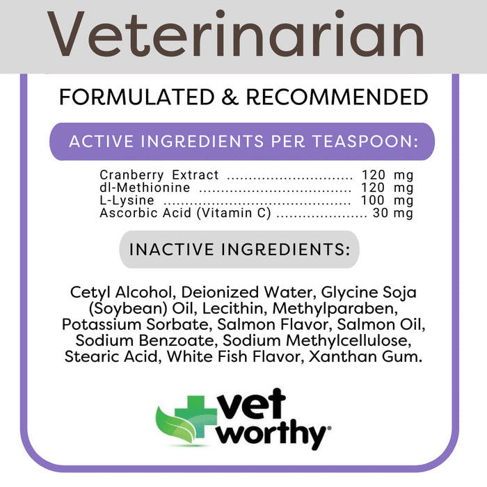 Vet Worthy Urinary Paw Gel for Cats, 3 oz -   