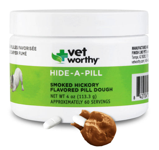 Vet Worthy Hide-A-Pill, Smoked Hickory, 4 oz -   