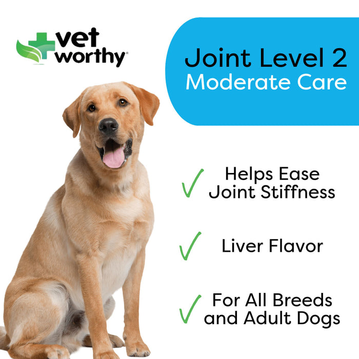 Vet Worthy Level 2 Chewable Joint Support, 60 ct -   