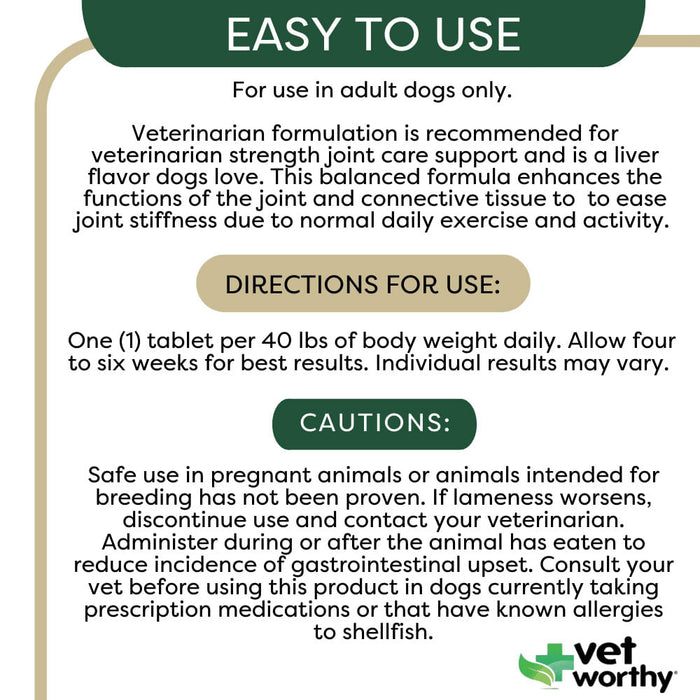 Vet Worthy Level 4 Chewable Joint Support - Vet Worthy Level 4 Chewable Joint Support, 90 ct  